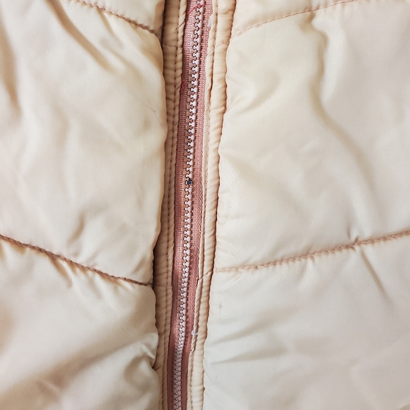 Vintage 70s Puffer Reversible Plaid Brown Zip Up Vest Mens Medium-Large - Picture 6 of 13